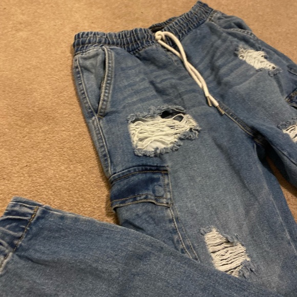 Jean jogger pants - Picture 3 of 4